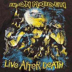 Iron Maiden Live After Death Shirt